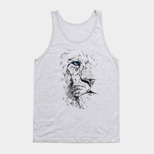 Lion Face Tank Top